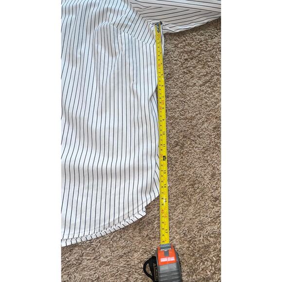 Nine West Long Sleeve Structured Button Down Shirt - Size XXL ** - Picture 5 of 7